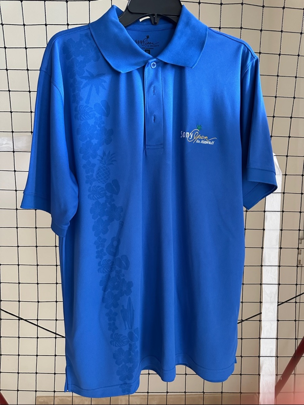 Sony Open in Hawaii Blue Men's Polo Shirt